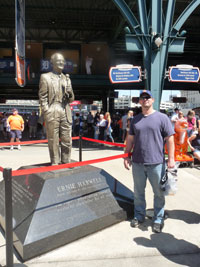 Comerica Park Ernie Harwell Statue