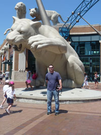 Comerica Park Tiger Statues Comerica Park Tiger Statues
