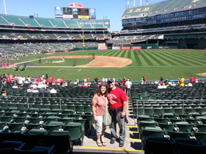 Ryan at O.co Coliseum