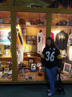 Click for larger image Heinz Field Steelers Hall of Fame Lockers