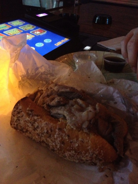 Beef on Weck at Naked City Pizza Shop