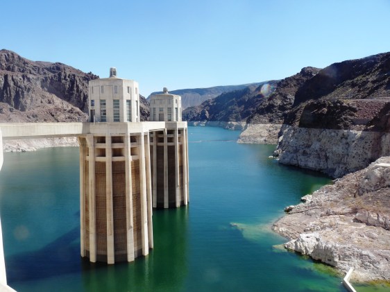 Hoover Dam towers