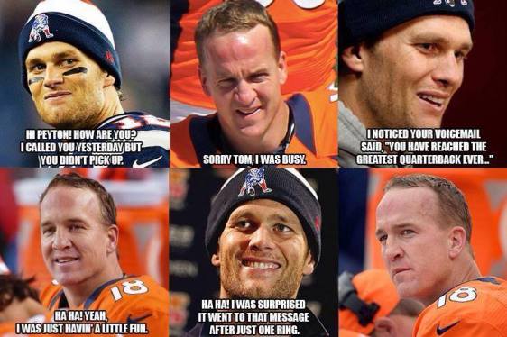 Manning versus Brady