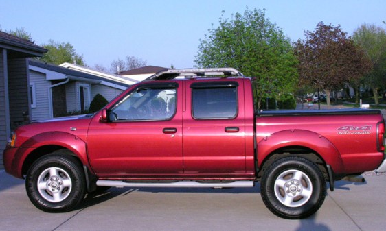 Click for Larger Image Maroon Nissan Frontier